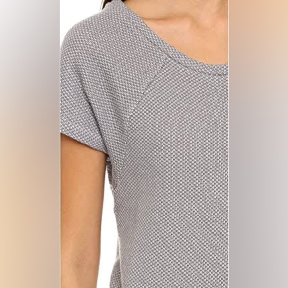 Honeydew Women's Intimates Out The Door Short Sleeve Sweater Tee Gray Size M - Picture 5 of 9
